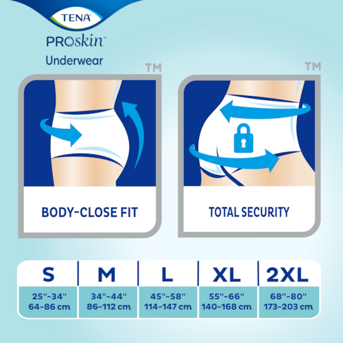 TENA Protective Incontinence Underwear, Ultimate Absorbency, Medium, 56  count : : Health & Personal Care