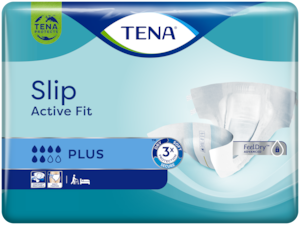 TENA Slip Active Fit Plus | Allt-i-ett-inkontinensskydd i vuxenstorlek