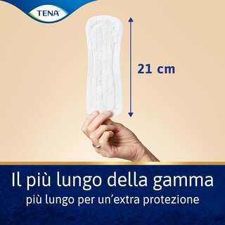 Il più lungo della gamma: 21 cm per una protezione superiore