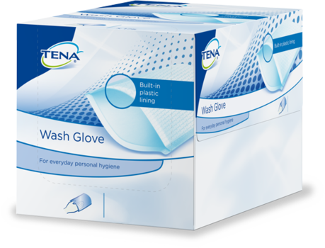 TENA Wash Glove with lining packshot