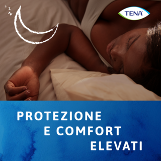 Fino a 12 ore di protezione con TENA Discreet Protect+ Maxi