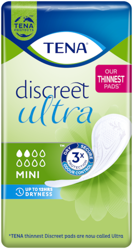 TENA Discreet Ultra Pad Mini | Inkontinensbind