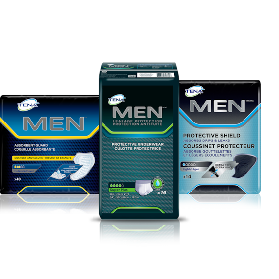 How to keep control of urinary leakage with TENA Men - TENA