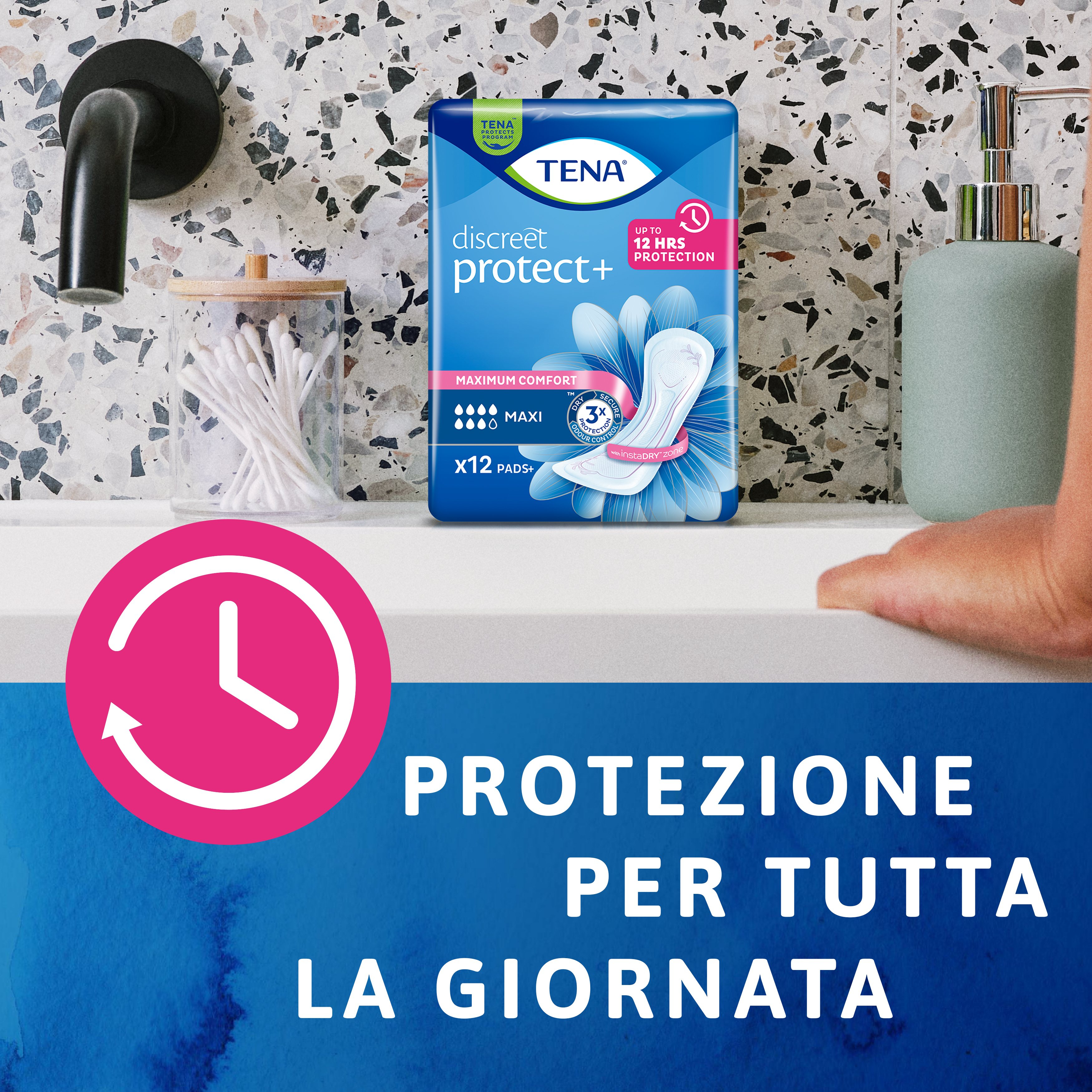 TENA Discreet Protect+ Maxi