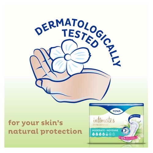 Intimates pads are dermatologically tested