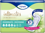 TENA Intimates Extra Coverage à absorption moyenne | Serviette d’incontinence extracouvrante