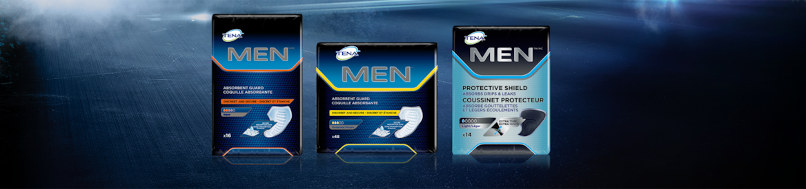 Specially designed male incontinence guards for urinary leakage