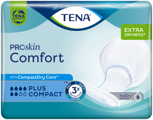 TENA Comfort Plus Compact – Tvådelat inkontinensskydd