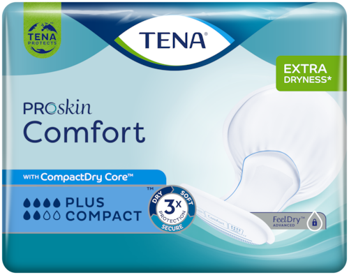 TENA Comfort Plus Compact – Tvådelat inkontinensskydd