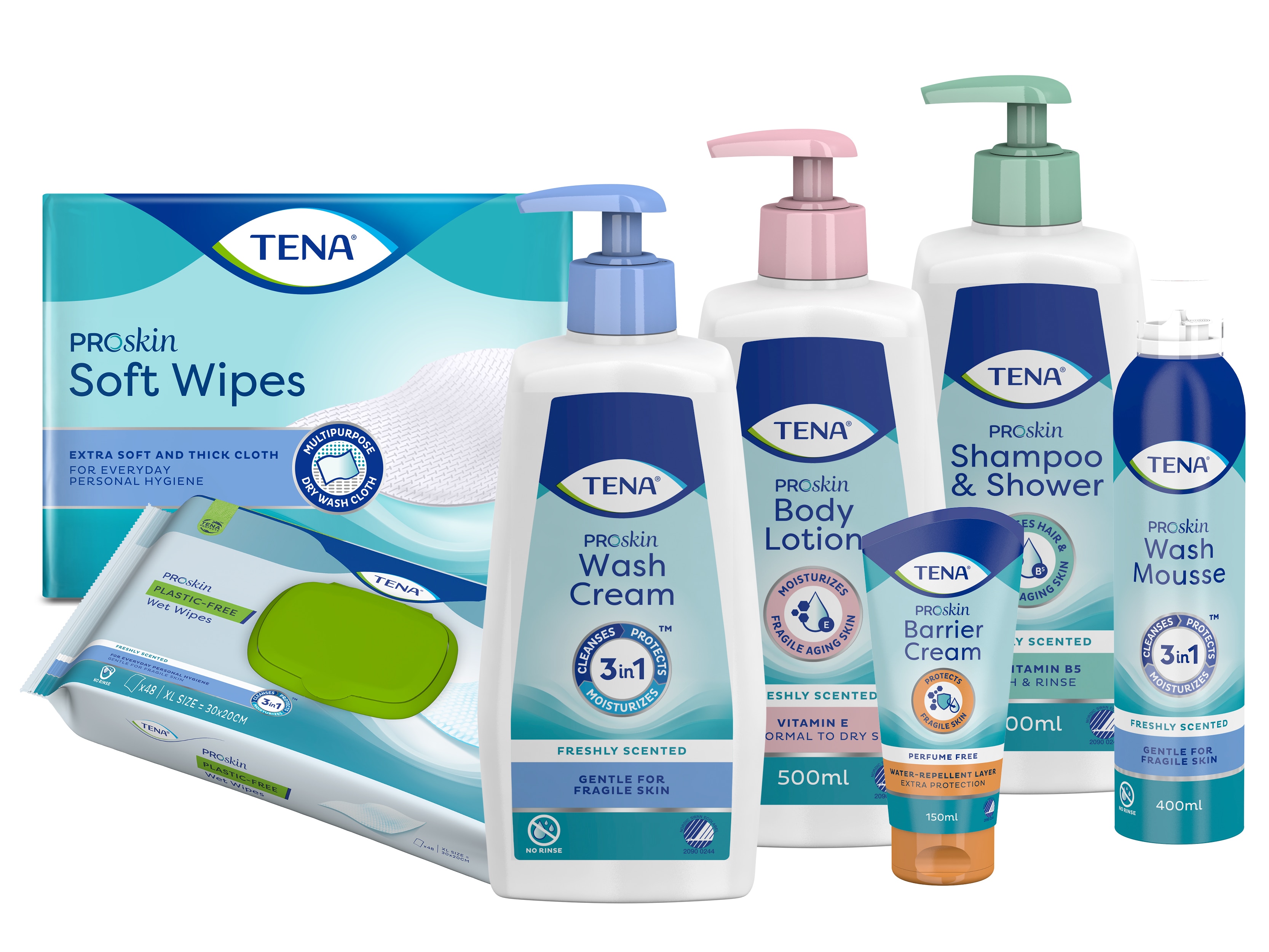 TENA Skincare range