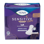 TENA Sensitive Care Extra Coverage<sup>MC</sup> de nuit | Serviettes d’incontinence