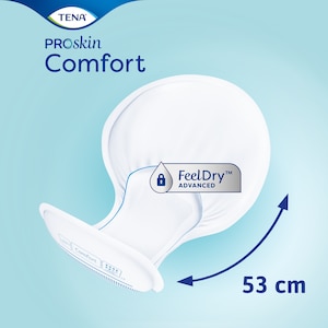TENA Comfort Plus Compact – skålformat inkontinenskydd för komfort och läckagesäkerhet
