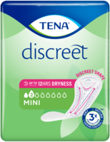Abbildung Packung TENA Discreet Mini Einlage