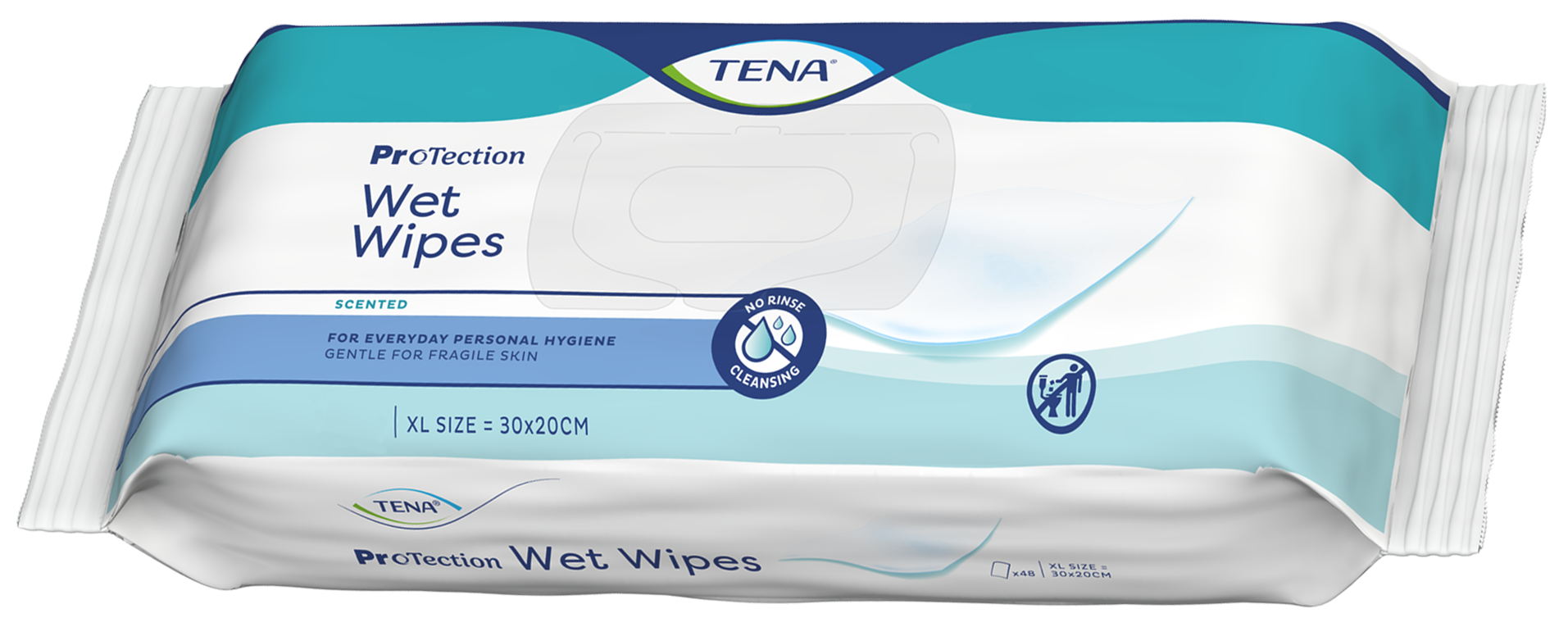 TENA Wet Wipes ProTection | Zapachowe