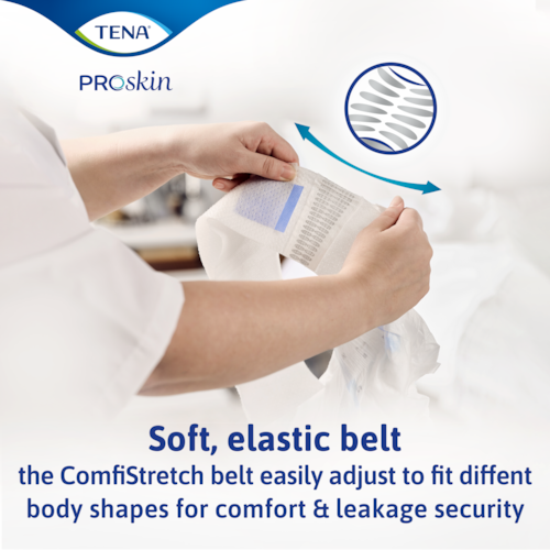 TENA Flex Super  Ergonomic belted incontinence product