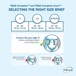 Usage instructiuons for TENA Complete & TENA Complete+Care