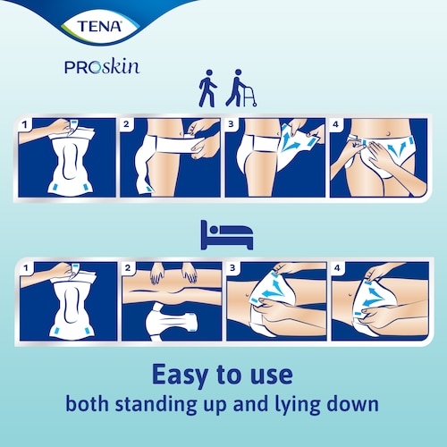Easy to use both standing up or lying down