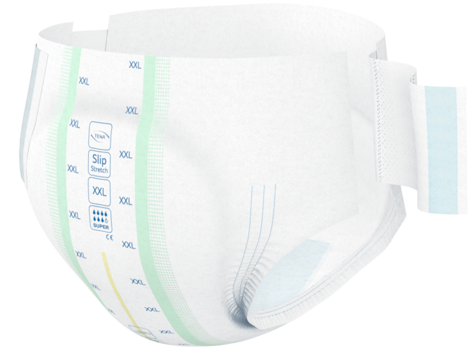 TENA ProSkin Slip Bariatric Super incontinence product for obese or overweight people