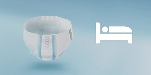 Brukerveiledning for å feste TENA Identifi sensoren på en person som ligger i sengen