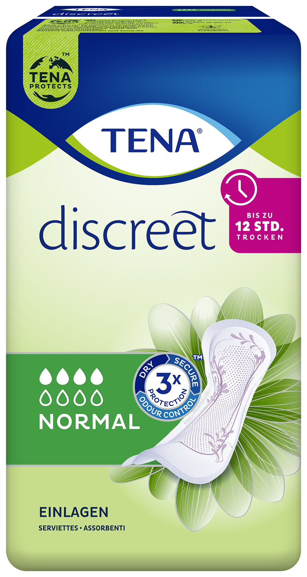 TENA Discreet Normal | Inkontinenzeinlage