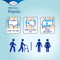 TENA Pants ProSkin – Säkert och enkel att använda