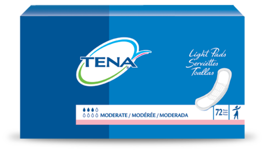 TENA® Light Incontinence Pads Moderate Regular - TENA