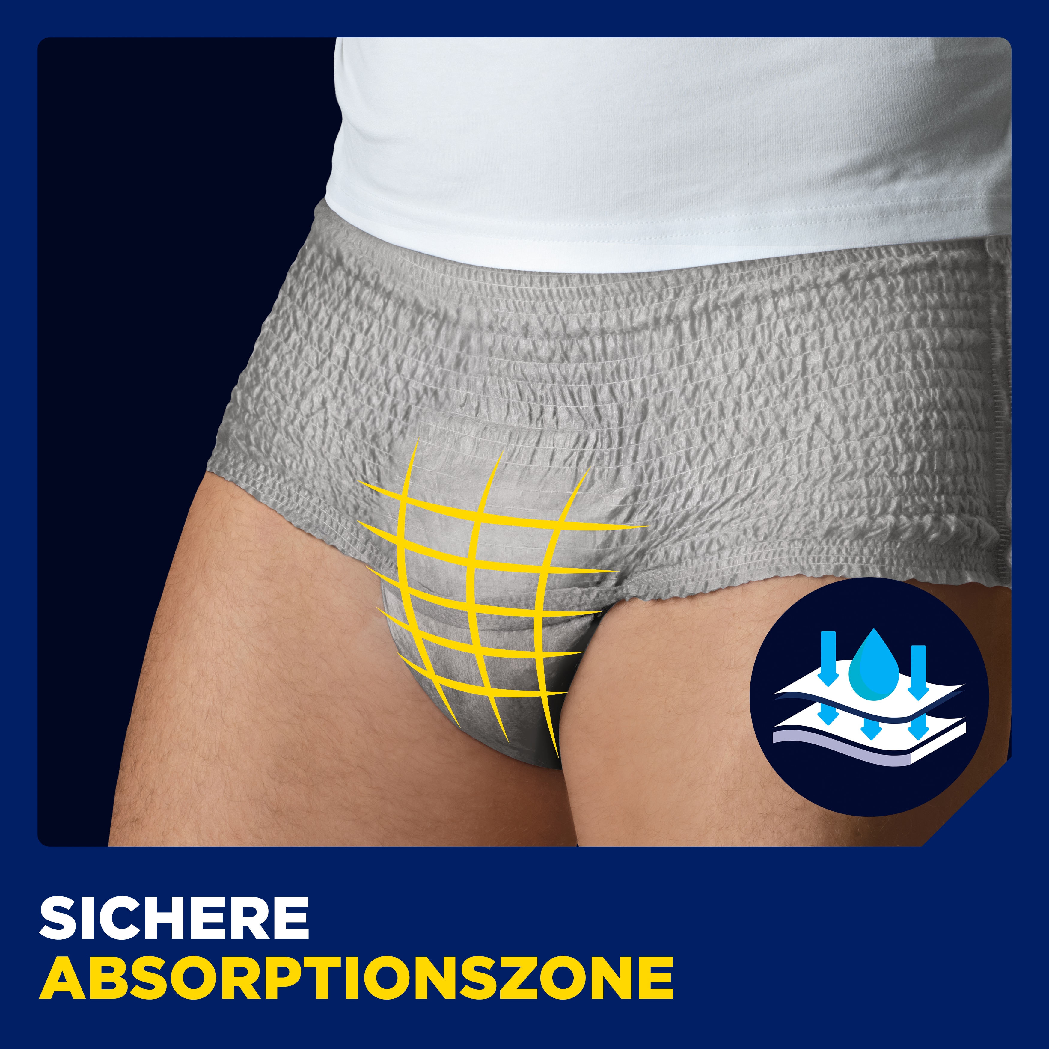 TENA Men Active Fit Pants Normal | Inkontinenzunterwäsche