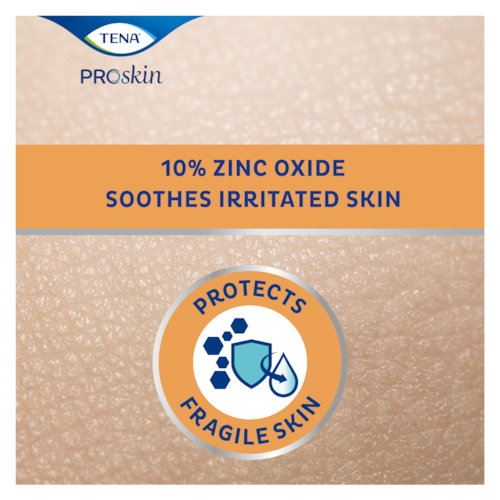 Crème protectrice TENA ProSkin Zinc Cream – Crème protectrice pour les soins liés à l’incontinence 