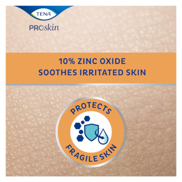 TENA Zinc Cream ProSkin – krem ochronny do stosowania w opiece przy nietrzymaniu moczu 