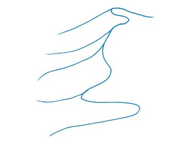 Illustration of a mother hugging her child