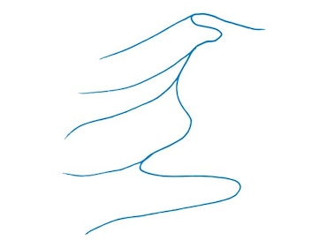 Illustration of a ridge