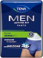 Beauty Pack TENA Men active fit Pants Blue