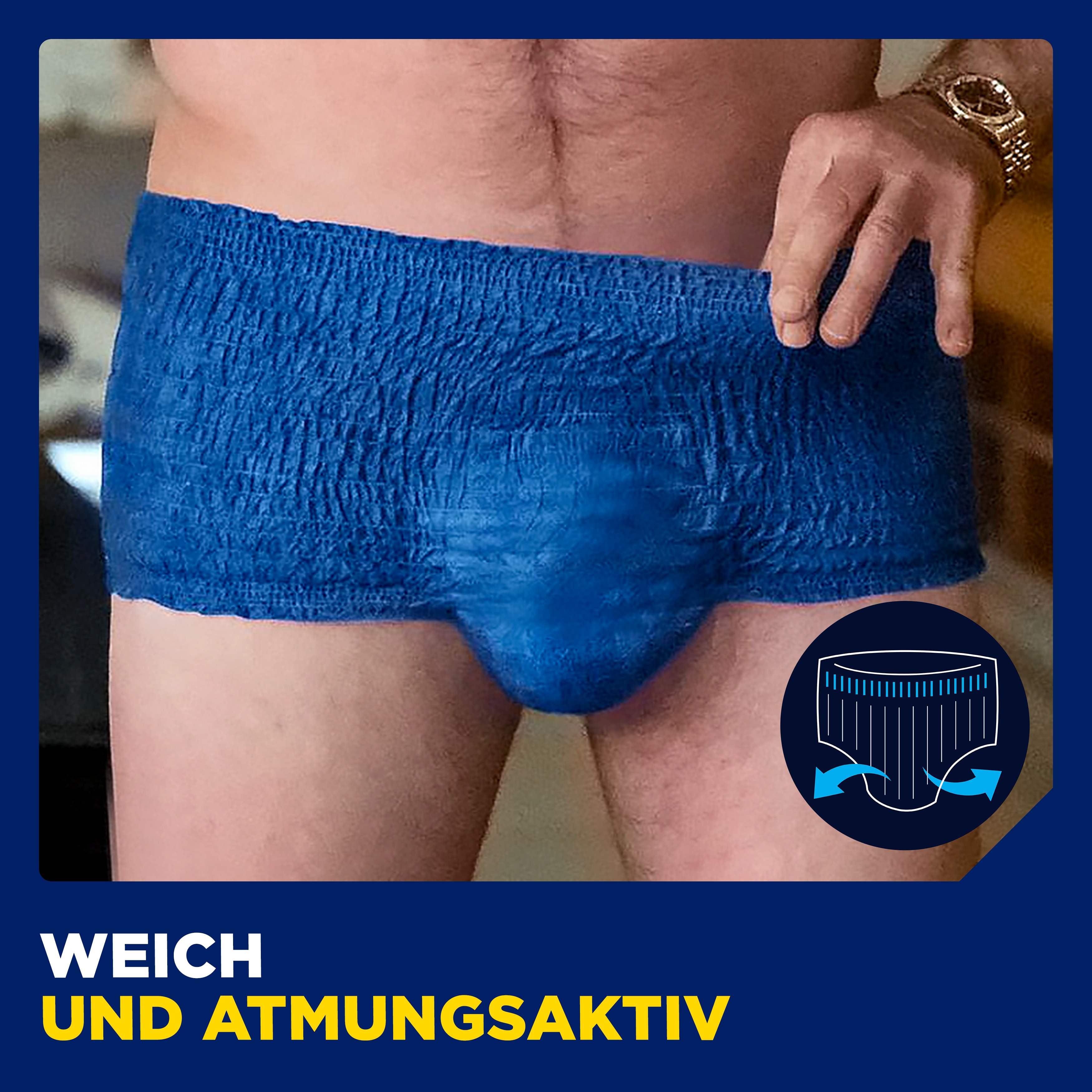 TENA Men Active Fit Pants Plus | Inkontinenzunterwäsche
