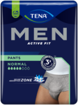 TENA Men Pants Normal Grey | Bielizna na nietrzymanie moczu