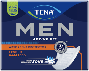 TENA Men Active Fit Saugstarker Schutz Stufe 3 | Inkontinenzeinlage