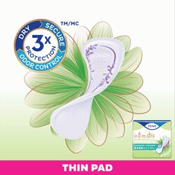 Triple Protection Protects against urine leaks, odor and wetness