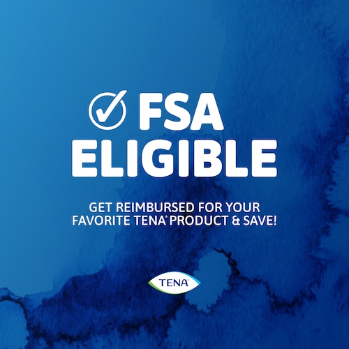 TENA Sensitive Care Overnight Underwear FSA Eligible