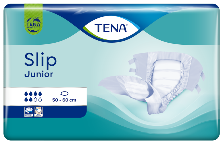 TENA Slip Junior | Soft all-in-one children’s incontinence diaper