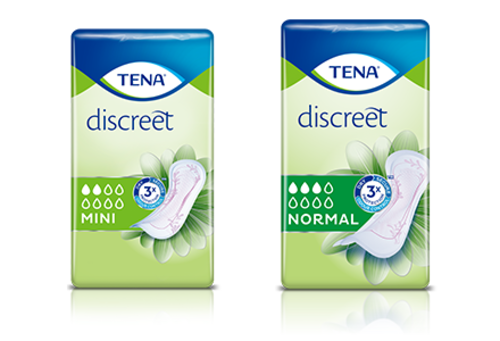 Serviettes TENA Discreet Mini Serviettes TENA Discreet Mini