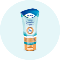 Un emballage de la crème barrière TENA ProSkin Barrier Cream