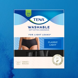 TENA Washable Soft Cotton Underwear for light leaks