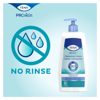Cleansing cream with no need to rinse
