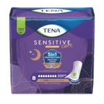 Plan-paquet de TENA Sensitive Care Extra CoverageMC de nuit