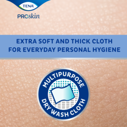 TENA ProSkin Soft Wipes extra zachte en dikke doek voor dagelijkse persoonlijke hygiëne