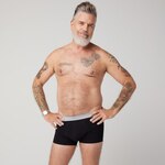 TENA Men Waschbare Boxershorts zum Schutz vor Nachtröpfeln und leichtem Harnverlust
