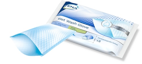 Vlhčená rukavica na umývanie TENA Wet Wash Glove