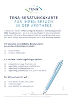 TENA Beratungskarte