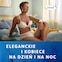 Bielizna TENA Lady wygląda elegancko i kobieco. Można nosić ją zarówno w dzień, jak i w nocy.
