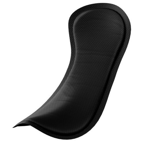Serviettes TENA Silhouette Noir Mini | Serviettes absorbantes noires 