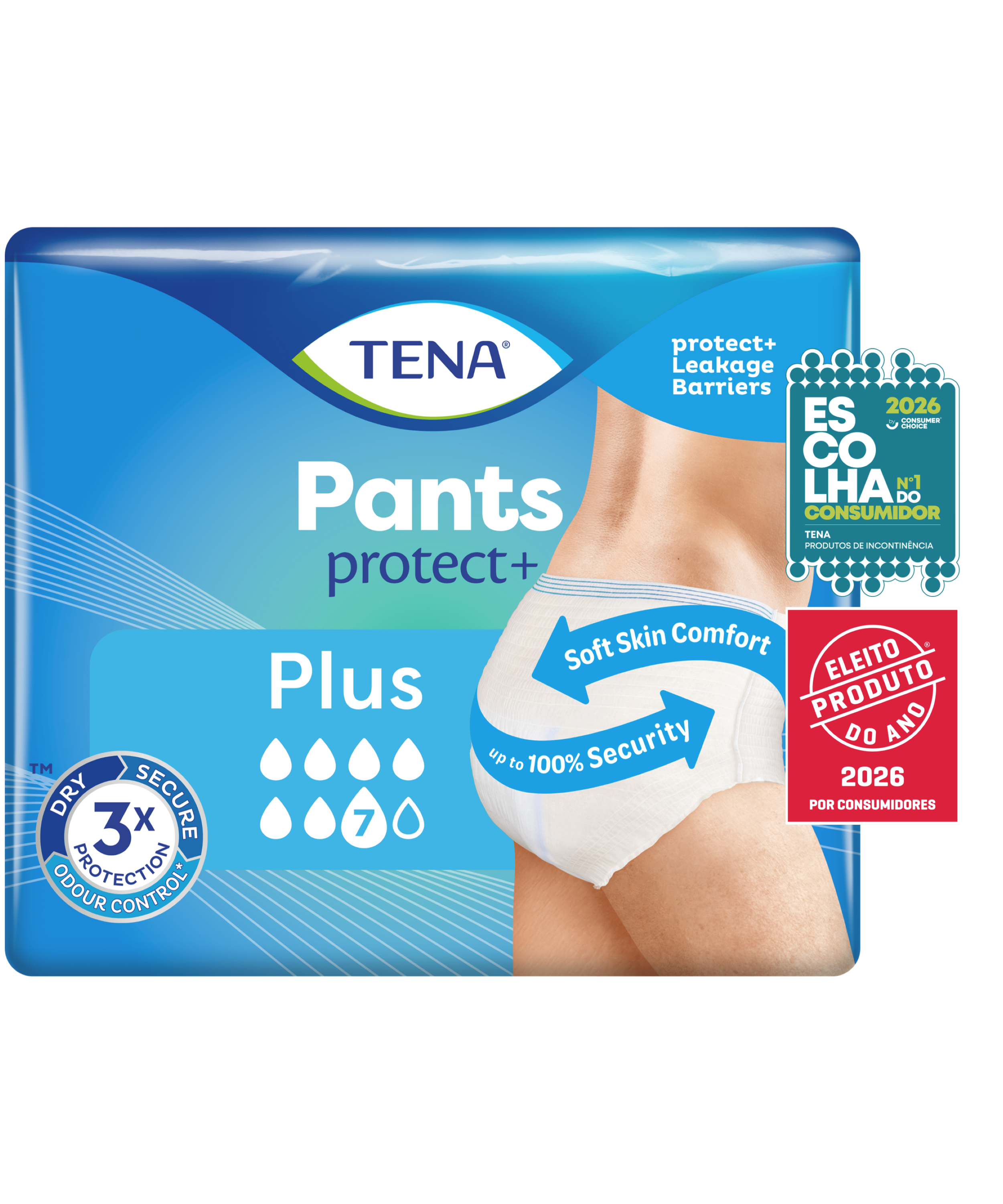 TENA Pants protect+ Plus (S)